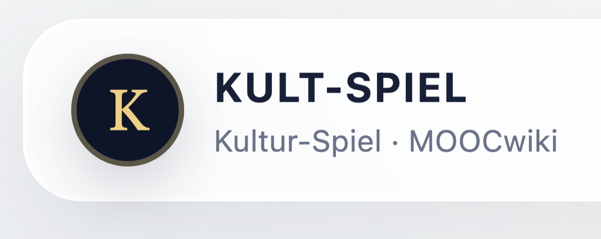 Kult-Spiel Screenshot mit K-Signet